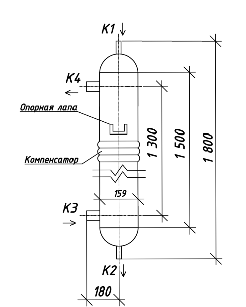 КС-231124 (AISI 321, 4,2 м², 6 бар)