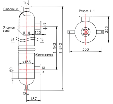КС 150-1,5-8×0,8-3