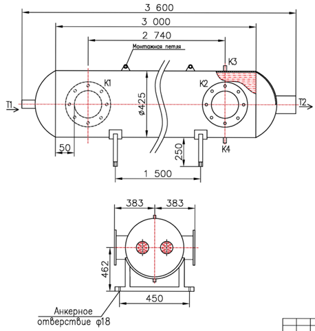 КС 400-3-8×0,8-81