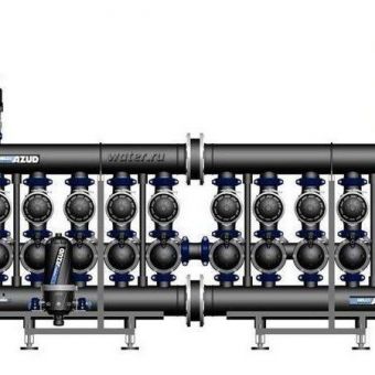 Автоматический дисковый фильтр для воды Azud 4DCL10HF/8FX