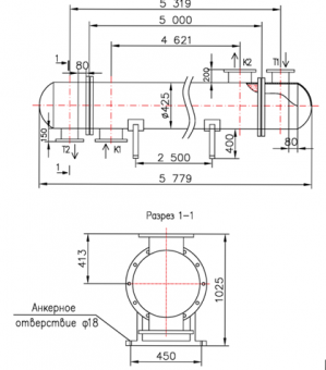 КС 400-5-16×1,5-65,0
