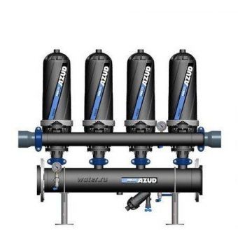 Автоматический дисковый фильтр для воды Azud 204HF/4FX
