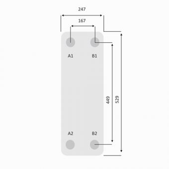 Паяный теплообменник B215