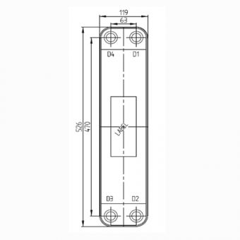 Паяный теплообменник HBL60E