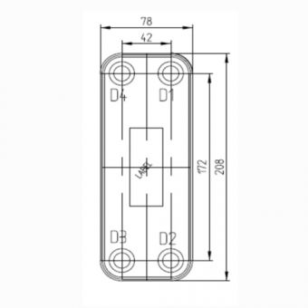 Паяный теплообменник BL16-D