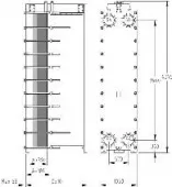 Пластинчатый разборный теплообменник SWEP GL-325P