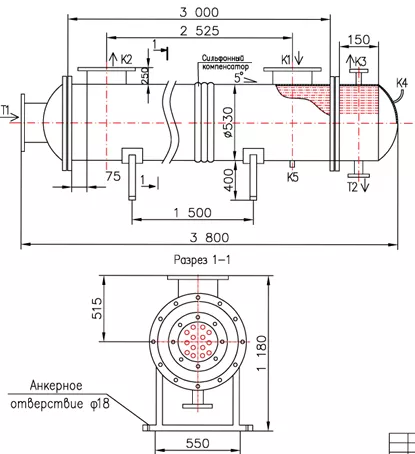 КС 500-3-8×0,8-132,0