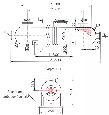 КС 200-3СК-8×0,8-18,0
