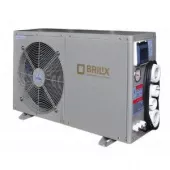 Тепловой насос Brilix XHP 200 для бассейнов до 90 м3, мощность подогрева 18 кВт, 2,88 кВт, 230 В